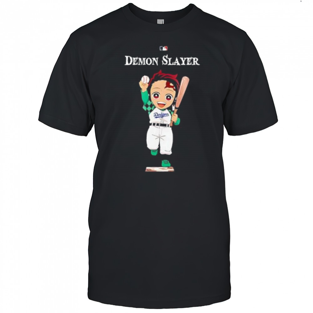 Los Angeles Dodgers Demon Slayer 2025 shirt
