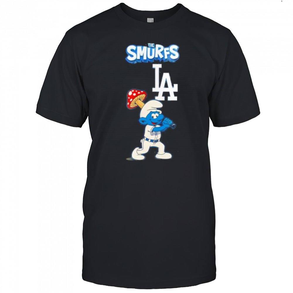 Los Angeles Dodgers The Smurfs 2025 shirt