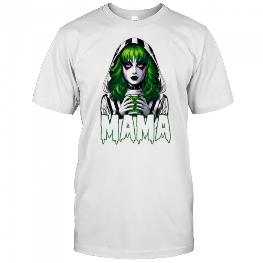 Mama Beetle Juice Halloween mom horror movie shirt