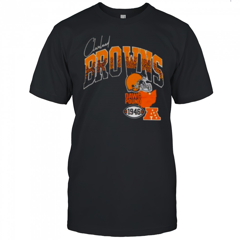 Men’s Pro Standard Brown Cleveland Browns Hometown Collection Shirt