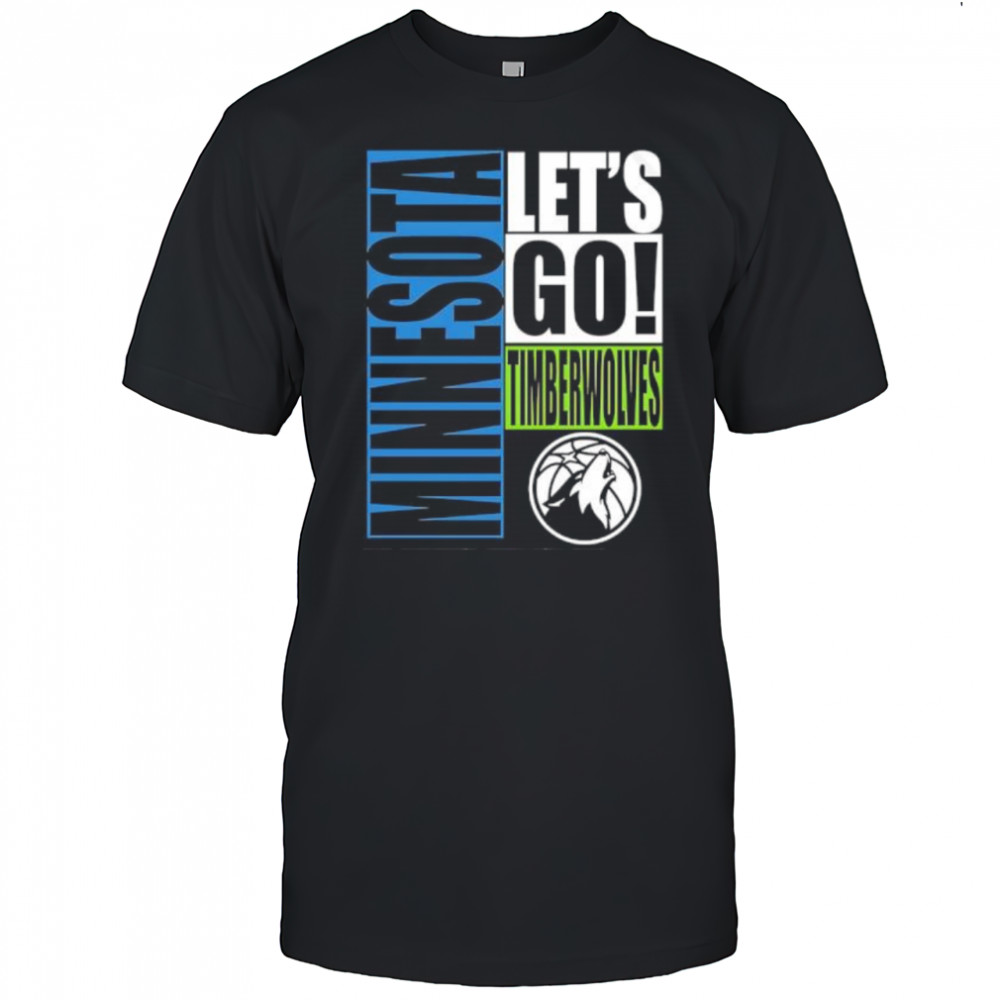 Minnesota Timberwolves let’s go design shirt