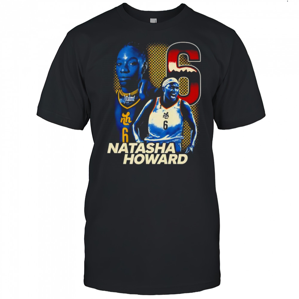 Natasha Howard Indiana Fever number 6 graphic shirt