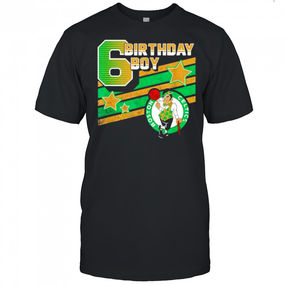 NBA Boston Celtics 6th Birthday Boy shirt