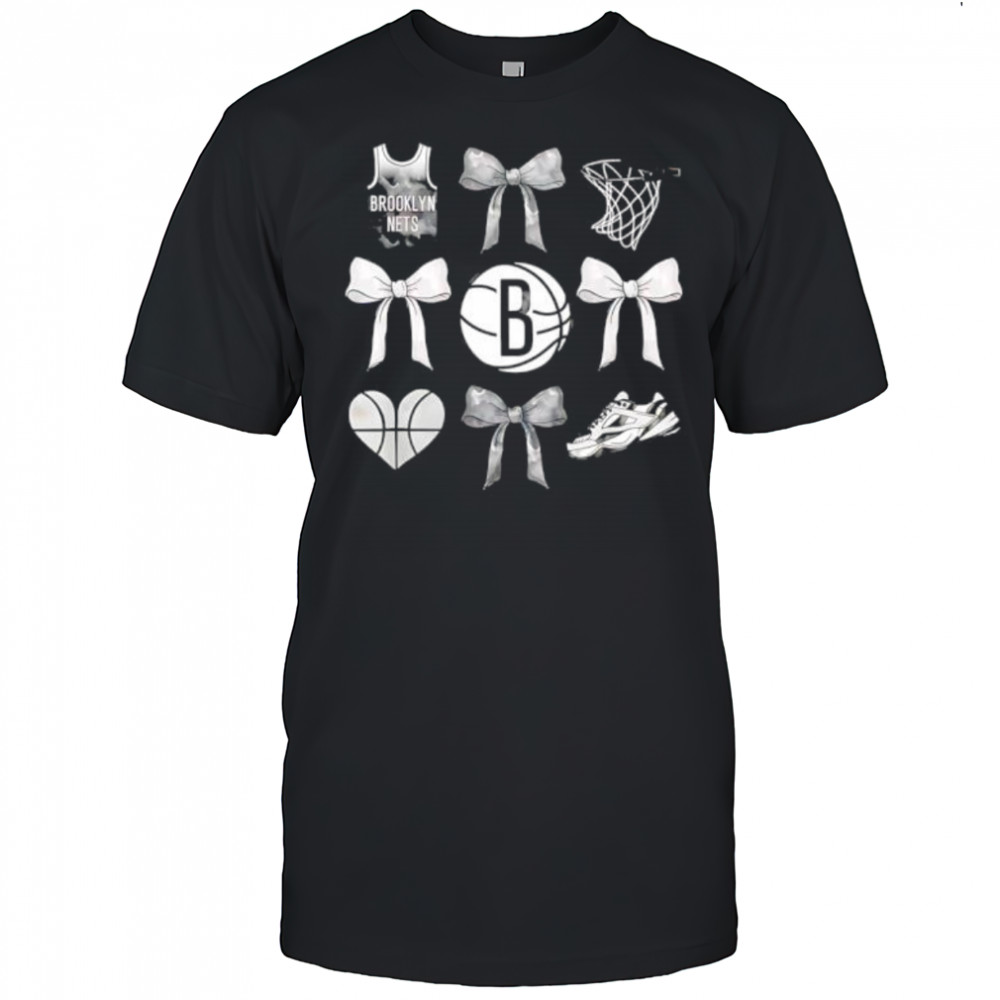 NBA Brooklyn Nets Bow Grid shirt