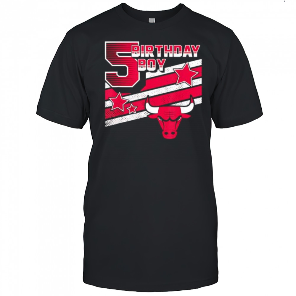 NBA Chicago Bulls 5th Birthday Boy shirt