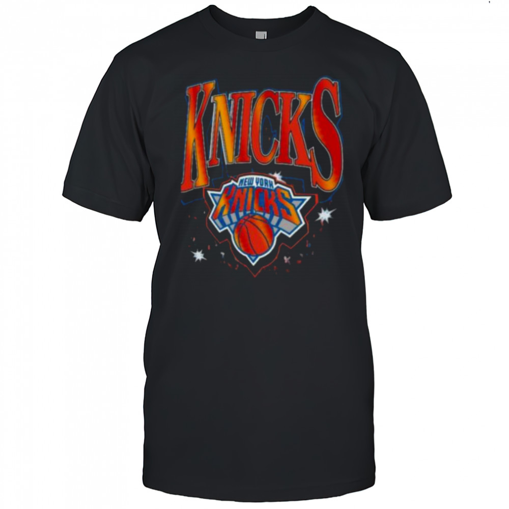 New York Knicks ’47 Black Past Champs Collection Flashbulb Foundation T Shirt