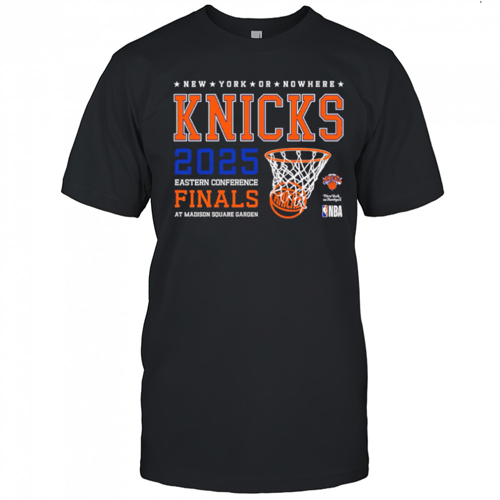 New York Knicks Eastern Conference Finals 2025 shirt