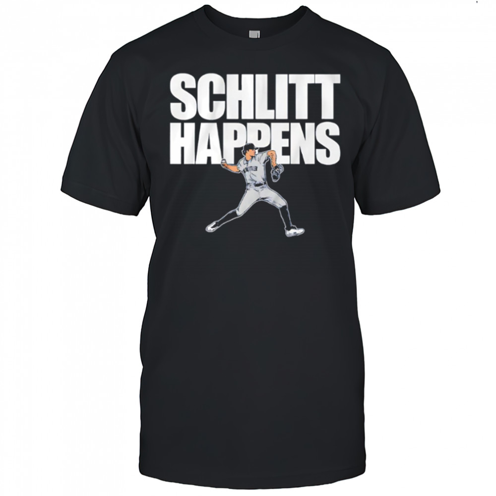 New York Yankees Cam Schlittler Schlitt Happens player 2025 shirt