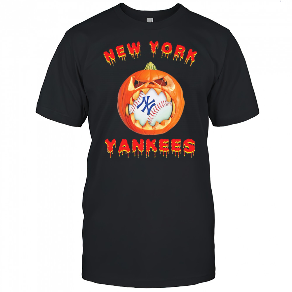 New York Yankees Halloween Pumpkin Baseball shirt