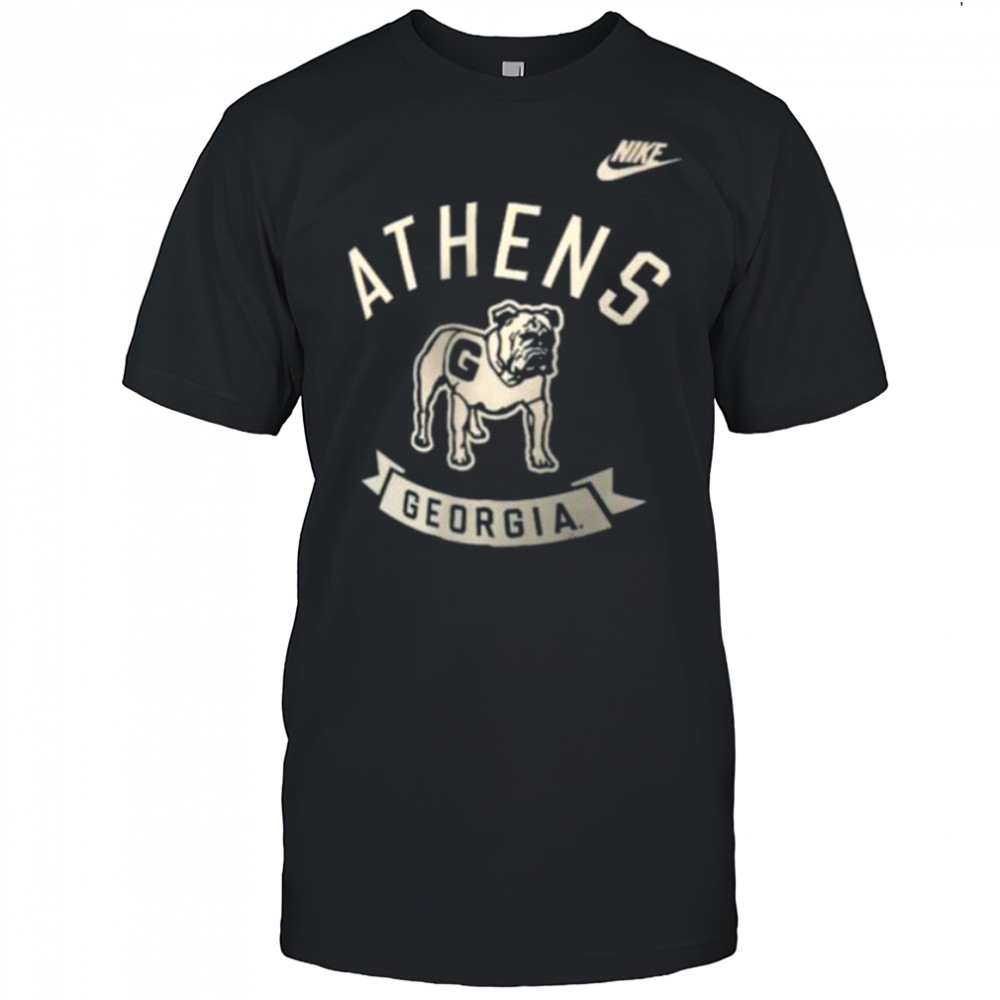 Nike Black Georgia Bulldogs Fashion Hometown Legend Dri FIT T Shirt