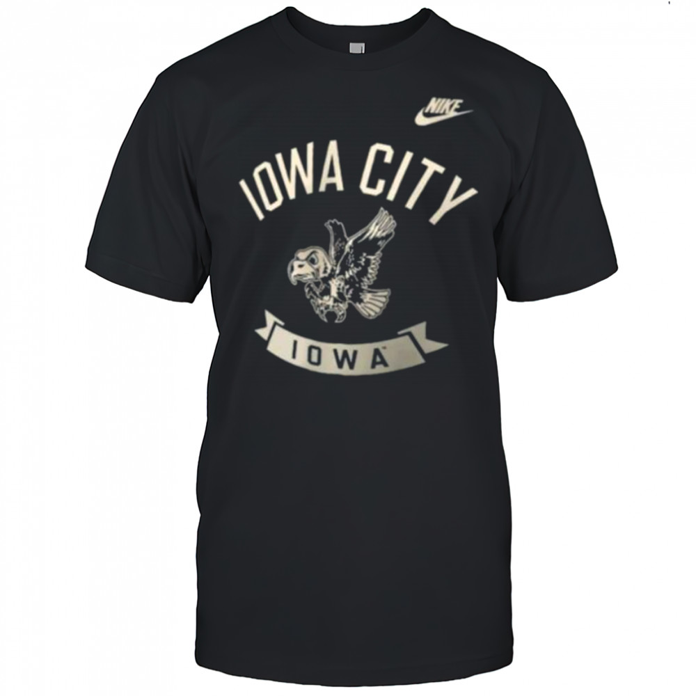 Nike Black Iowa Hawkeyes Fashion Hometown Legend Dri FIT T Shirt