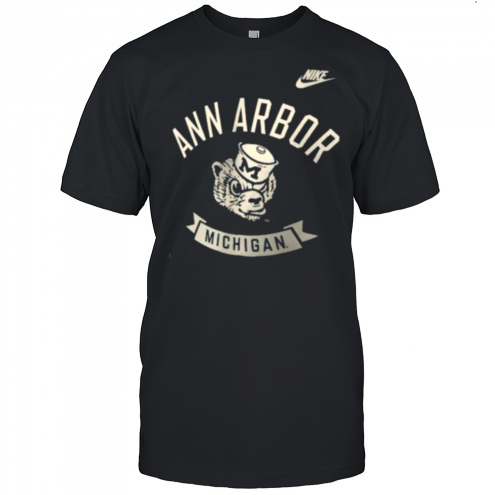 Nike Black Michigan Wolverines Fashion Hometown Shirt