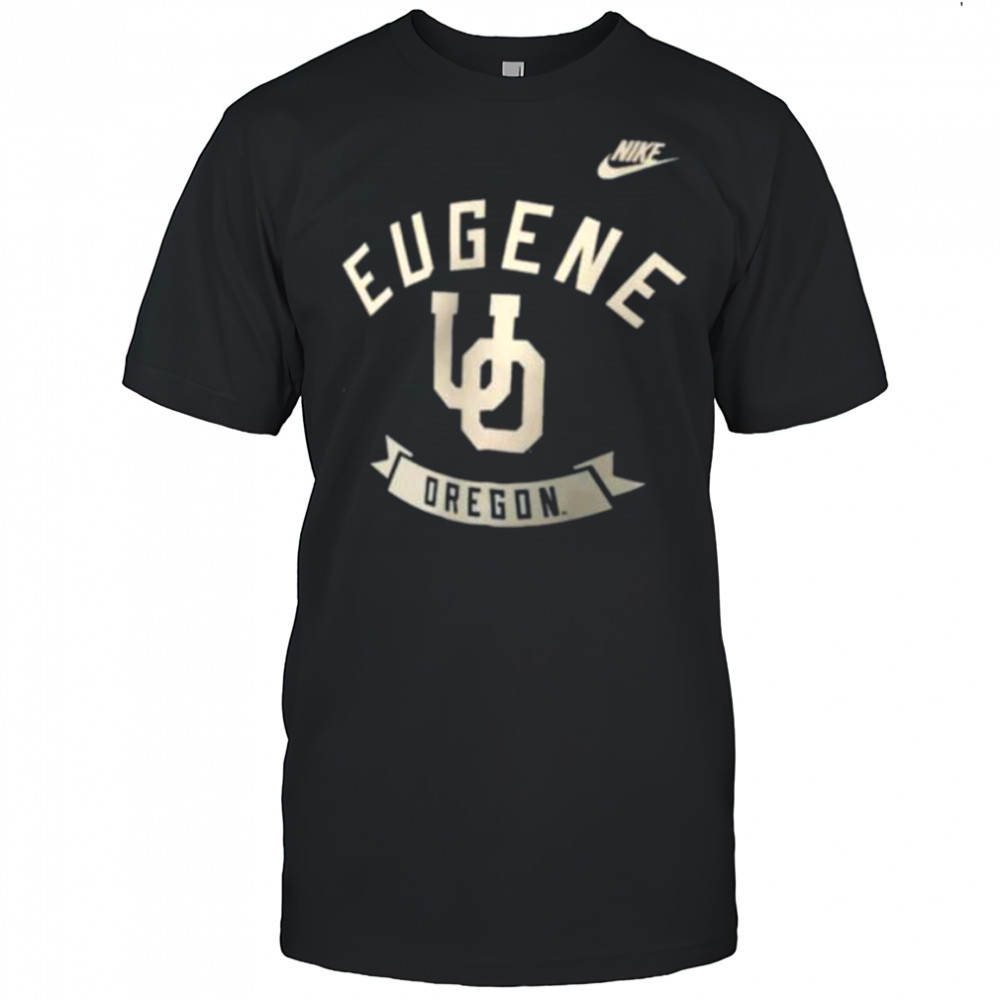 Nike Black Oregon Ducks Fashion Hometown Legend Dri FIT T Shirt