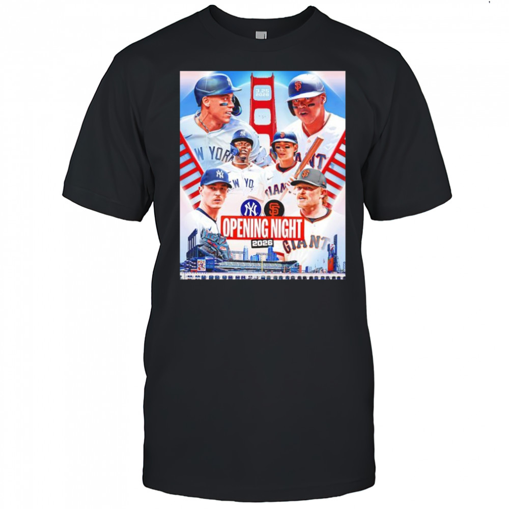Opening Night 2026 MLB season shirt
