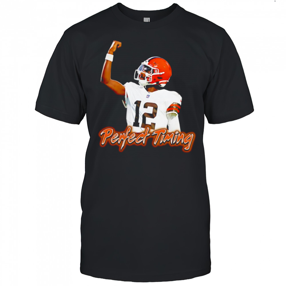 Perfect timing Shedeur Sanders graphic shirt