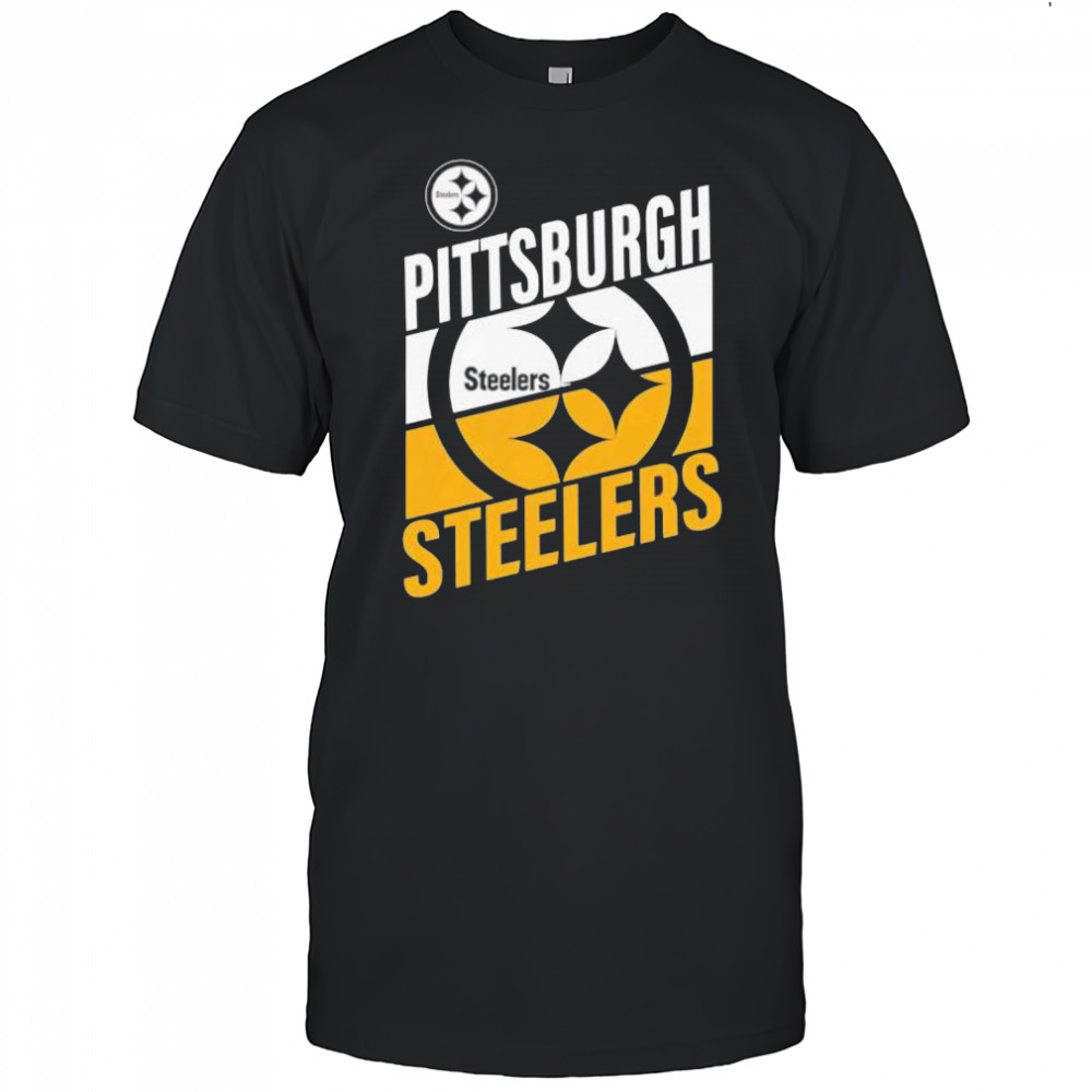 Pittsburgh Steelers Split Slant design shirt