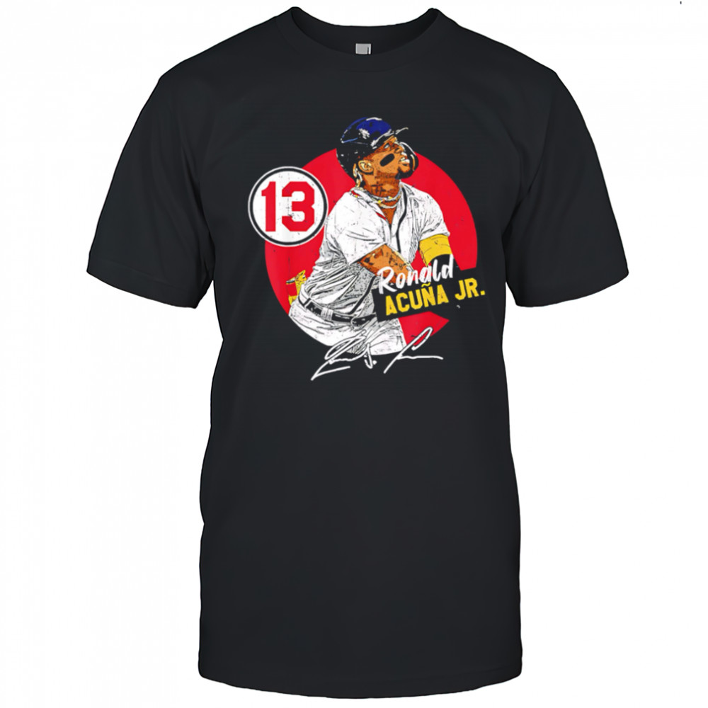 Ronald Acuna Jr. Atlanta Baseball MLB Players vintage 90s shirt