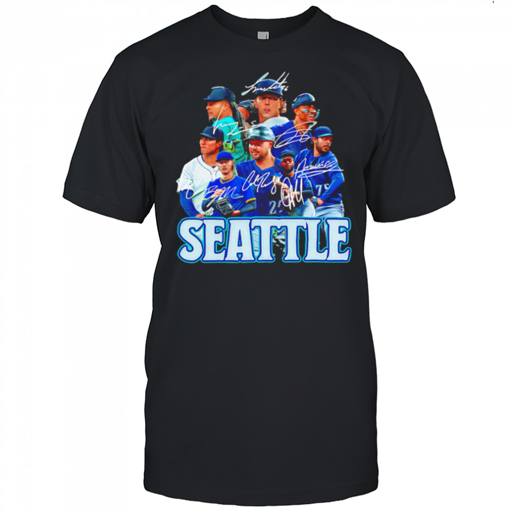 Seattle Mariners All Team Signature Series shirt