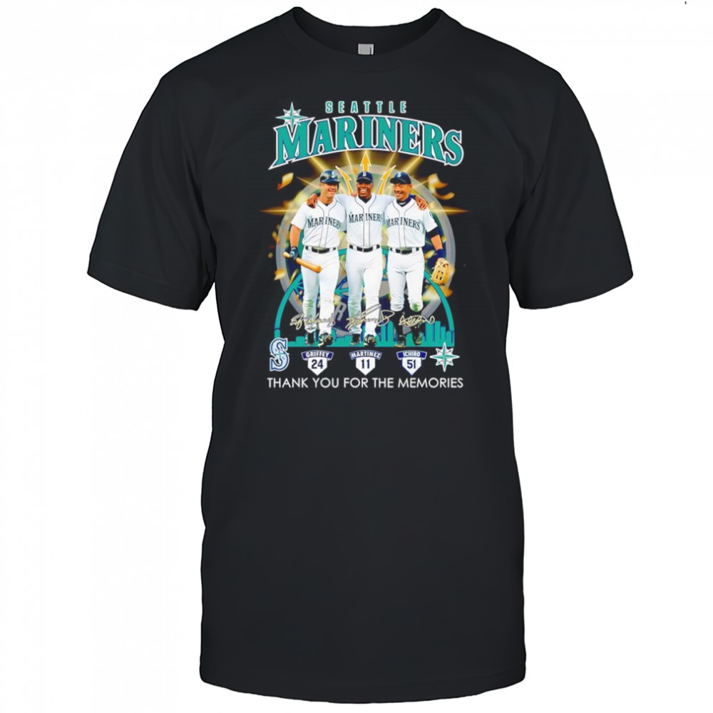 Seattle Mariners thank you for the memories shirt