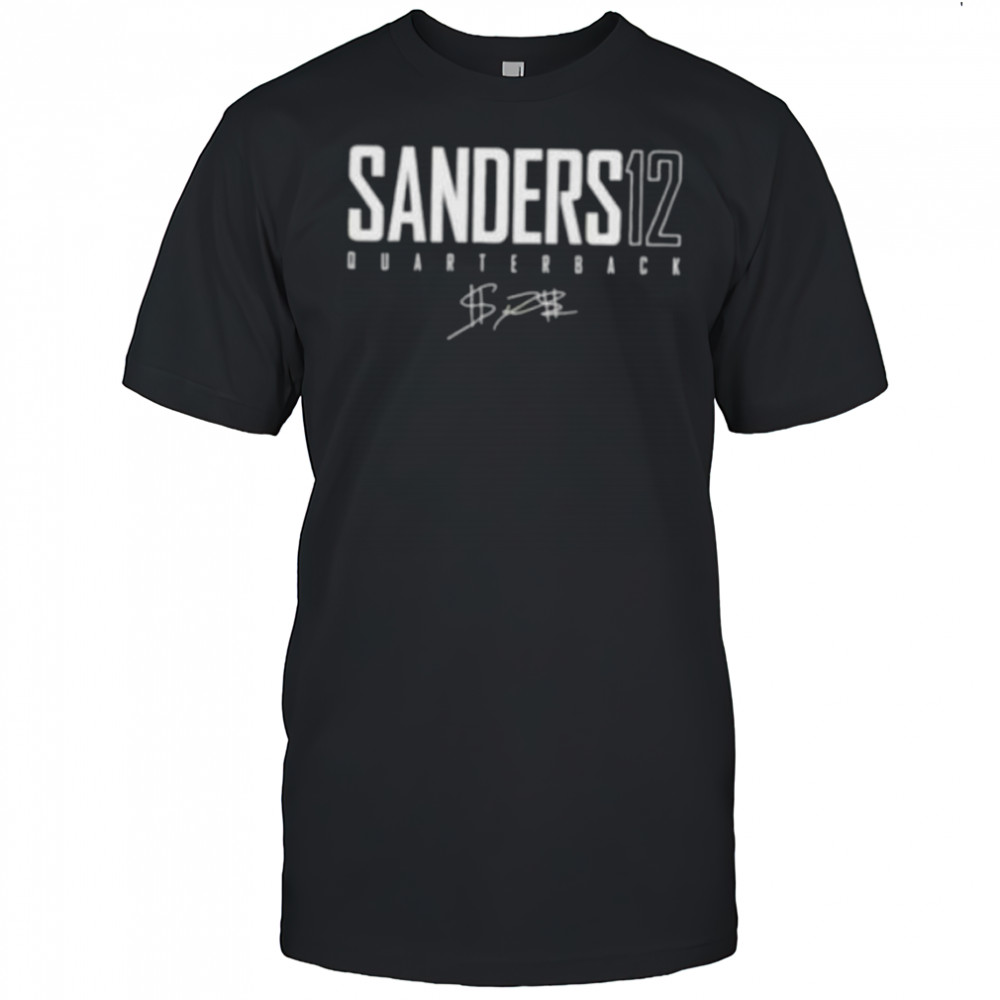 Shedeur Sanders 12 Cleveland Browns Quarterback signature shirt
