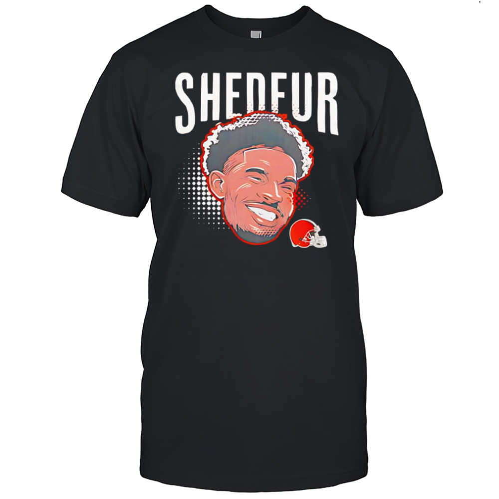 Shedeur Sanders Brown Cleveland Browns graphic shirt