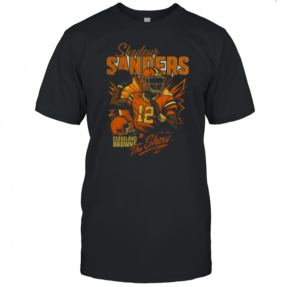 Shedeur Sanders Cleveland Browns Football NFL the show shirt