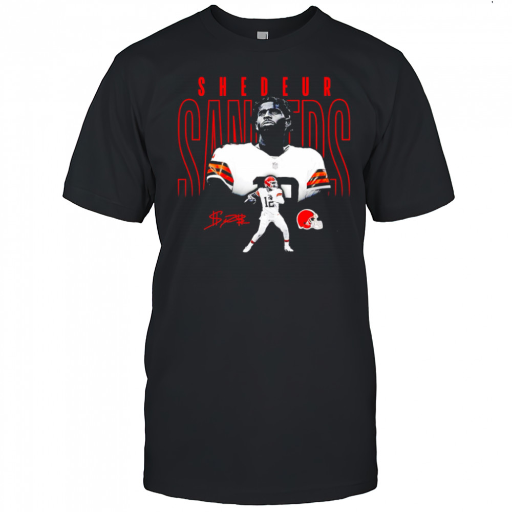 Shedeur Sanders Cleveland Browns signature classic shirt