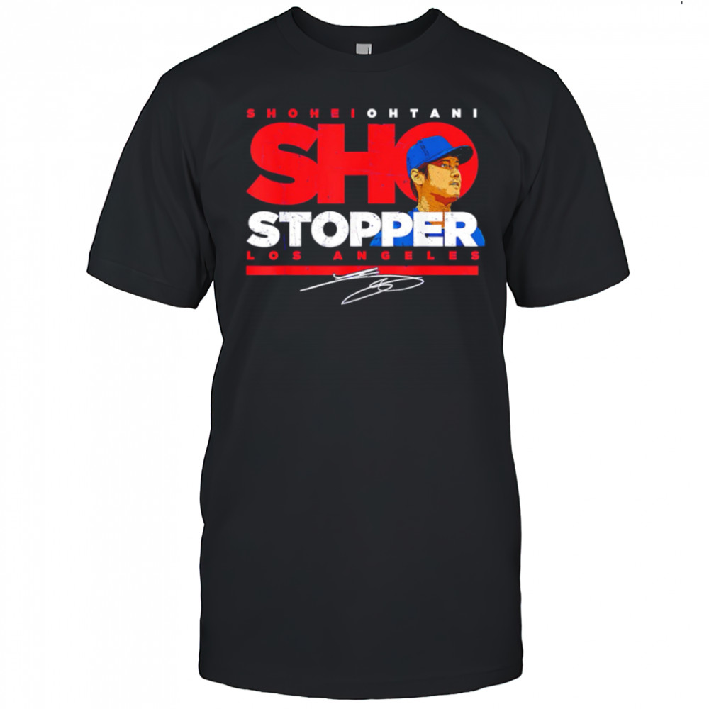 Sho Stopper Shohei Ohtani Los Angeles Baseball MLB Player shirt