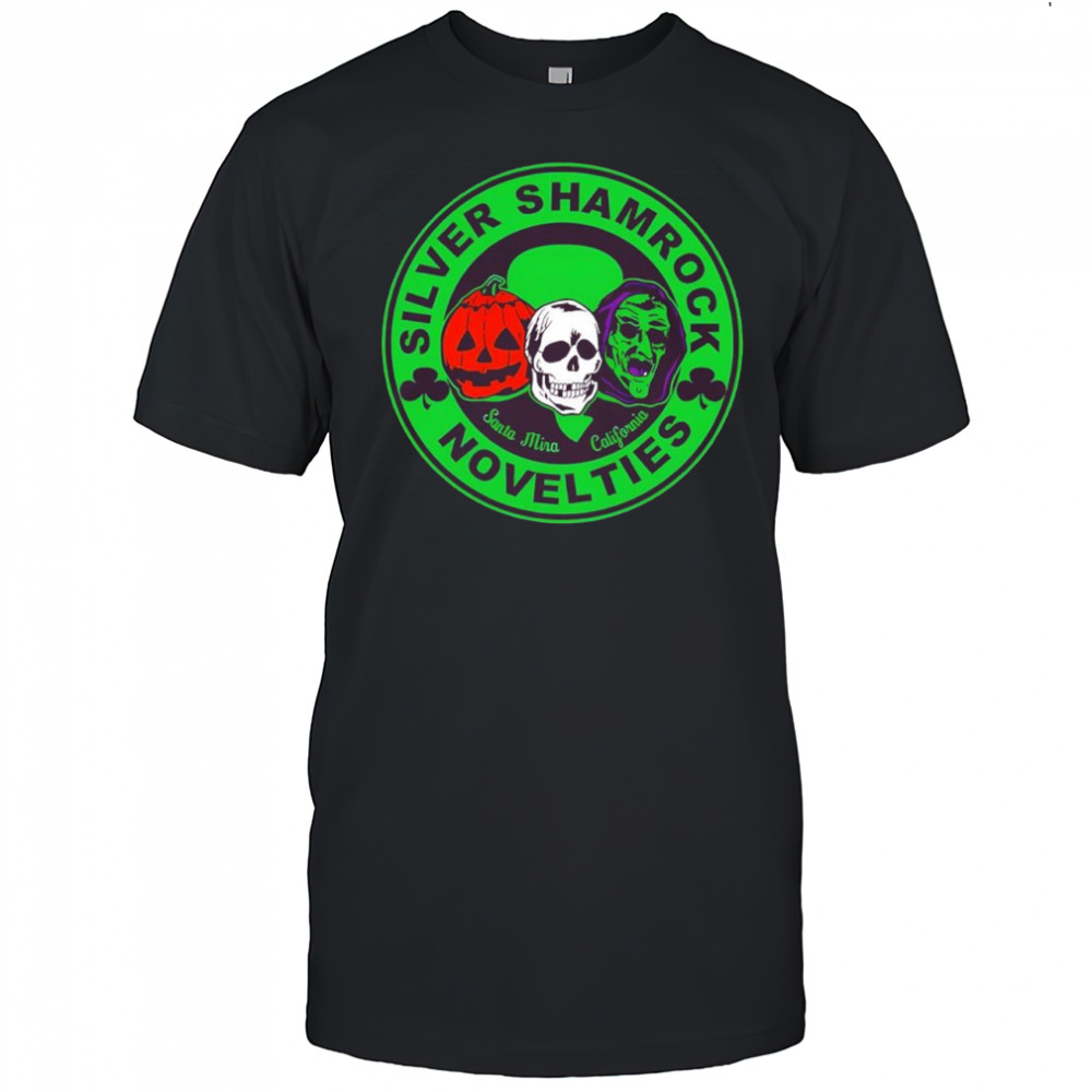 Silver shamrock novelties Halloween character shirt