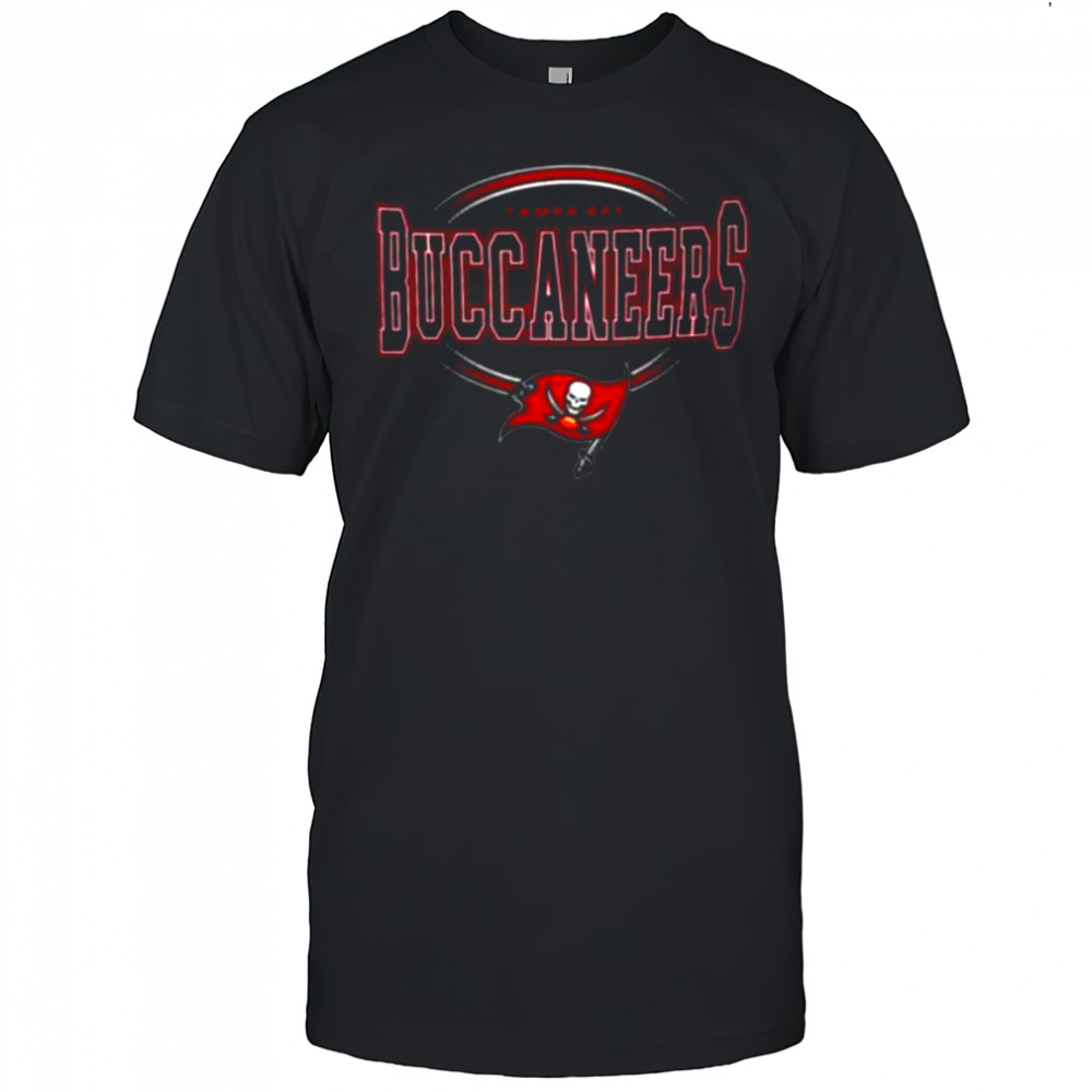 Starter Black Tampa Bay Buccaneers Team Track Graphic Long Sleeve T Shirt