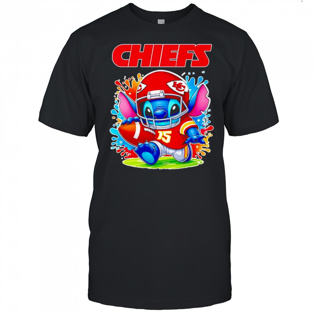 Stitch running Kansas City Chiefs shirt