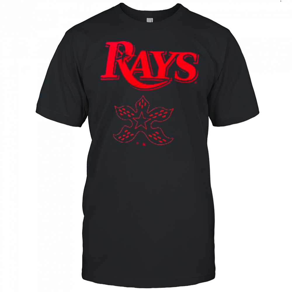 Tampa Bay Rays Stranger Things Demogorgan T Shirt