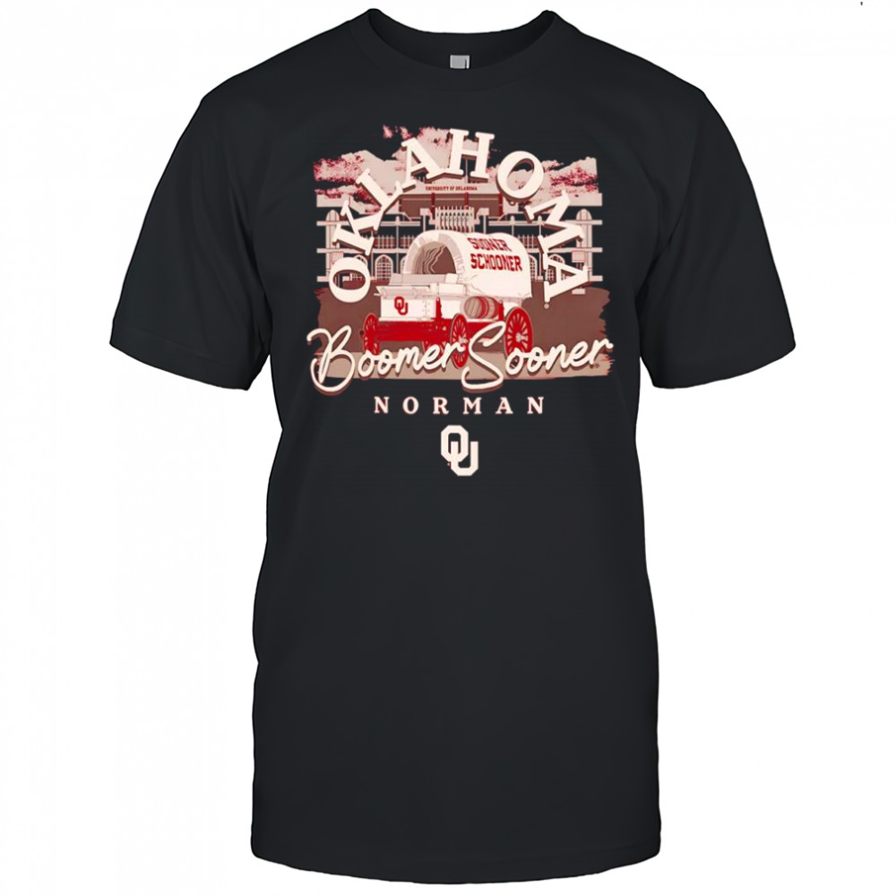 The university of Oklahoma Boomer Sooners Norman local graphic shirt