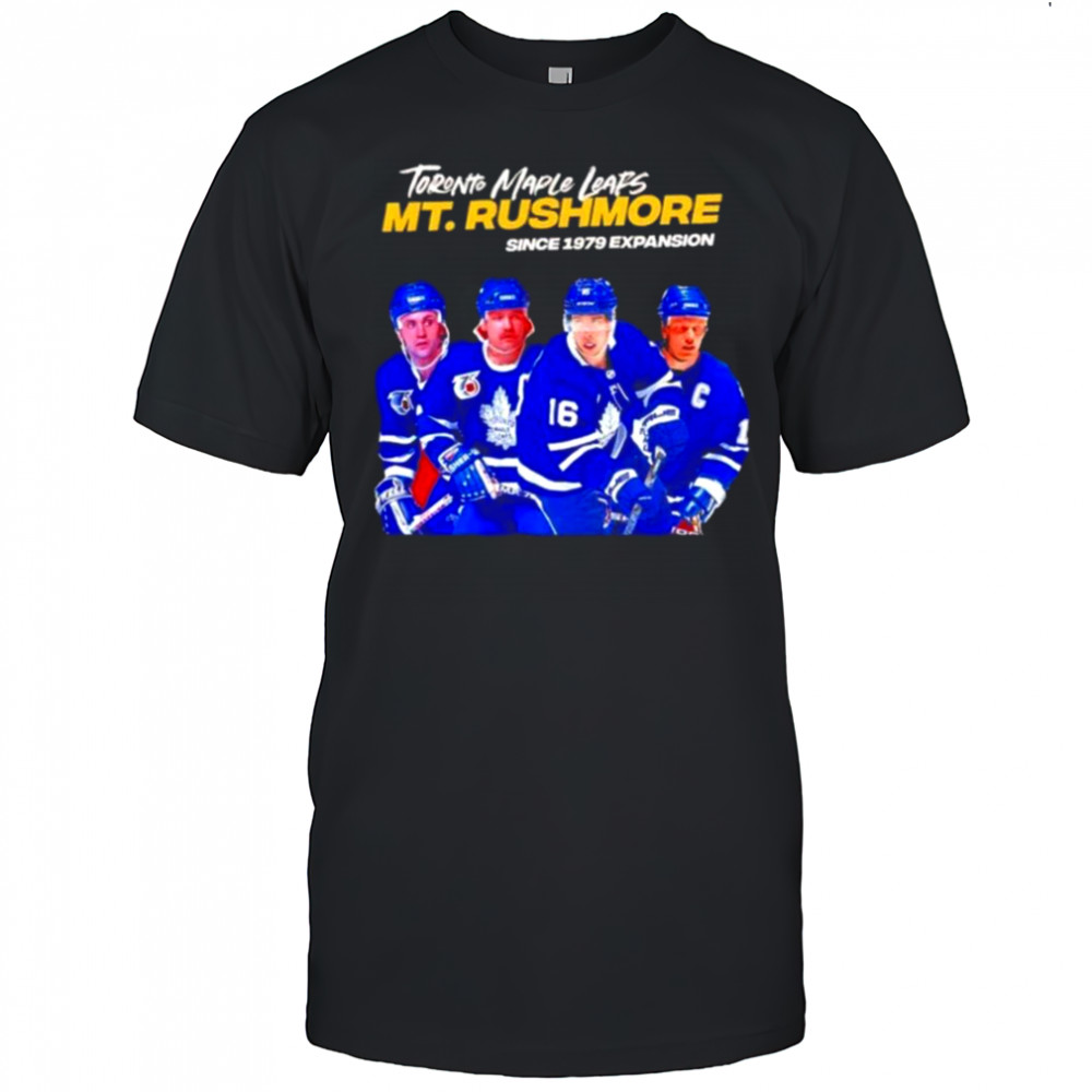 Toronto Maple Leafs Mt Rushmore since 1979 Expansion shirt