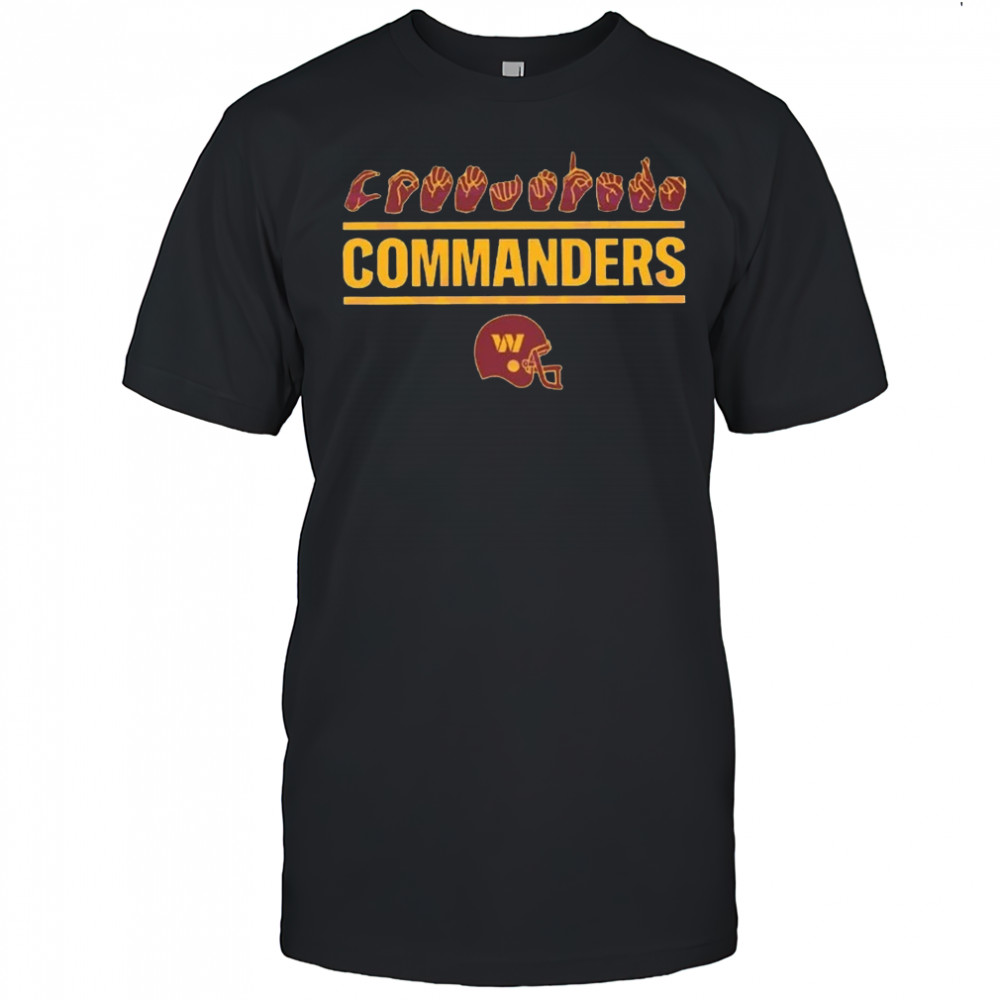 Washington Commanders Homage Youth Love Sign T-Shirts
