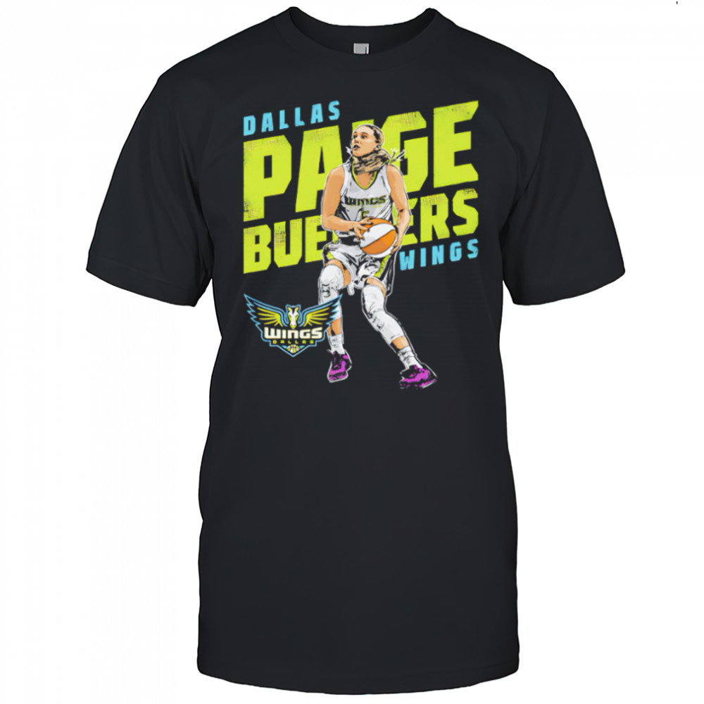 WNBA Paige Bueckers Dallas Wings Slant shirt