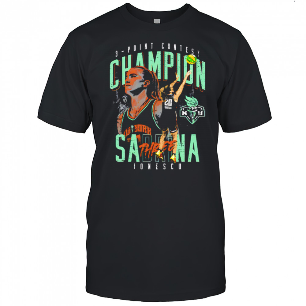 WNBA Sabrina Ionescu New York Liberty 3 Point Champ 2025 shirt