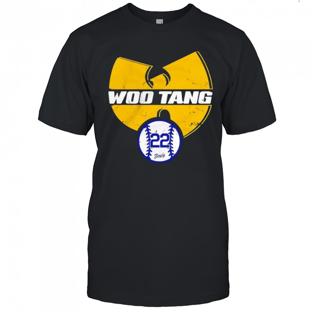 Woo Tang 22 baseball shirt