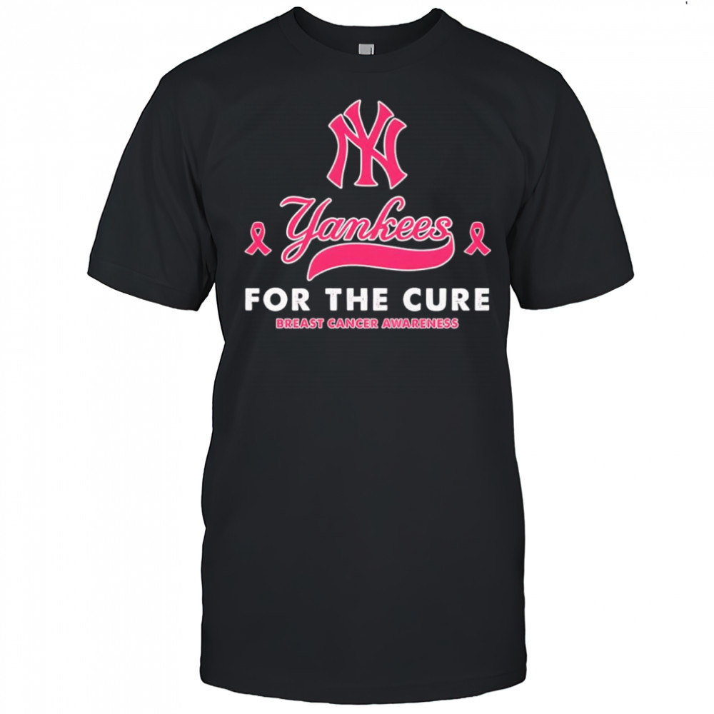 Yankees for the cure Breast Cancer Awareness shirt