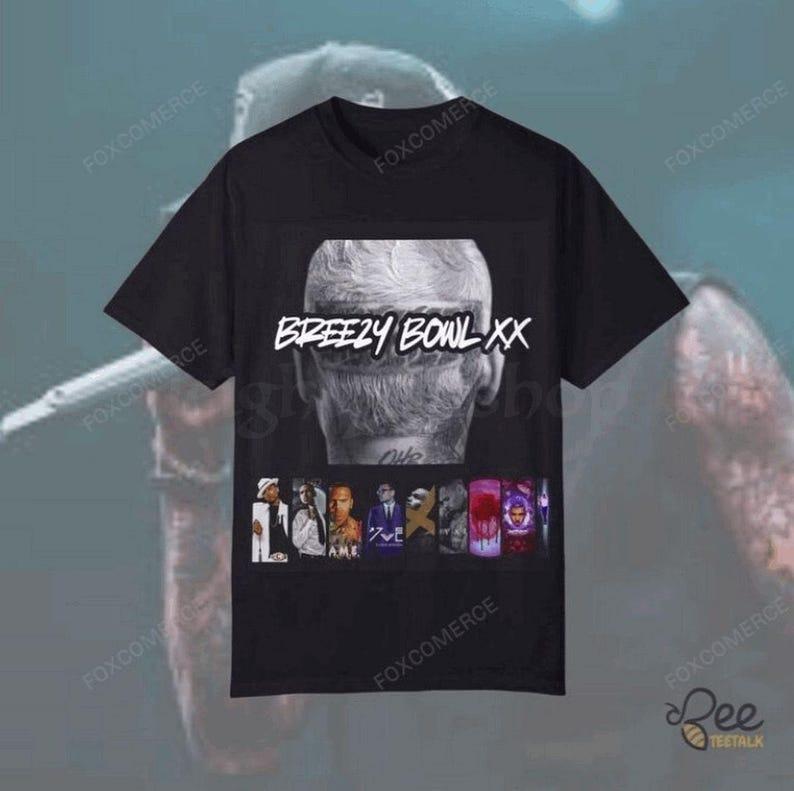 New Chris Brown 2025 World Tour Concert Shirt