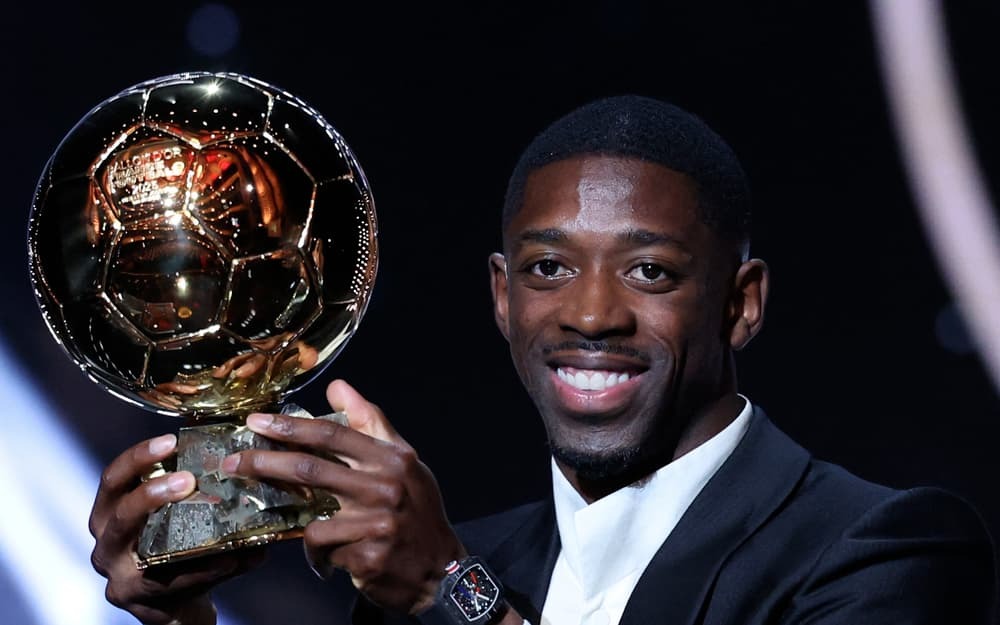 PSG's Ousmane Dembélé wins Ballon d'Or ahead of Lamine Yamal