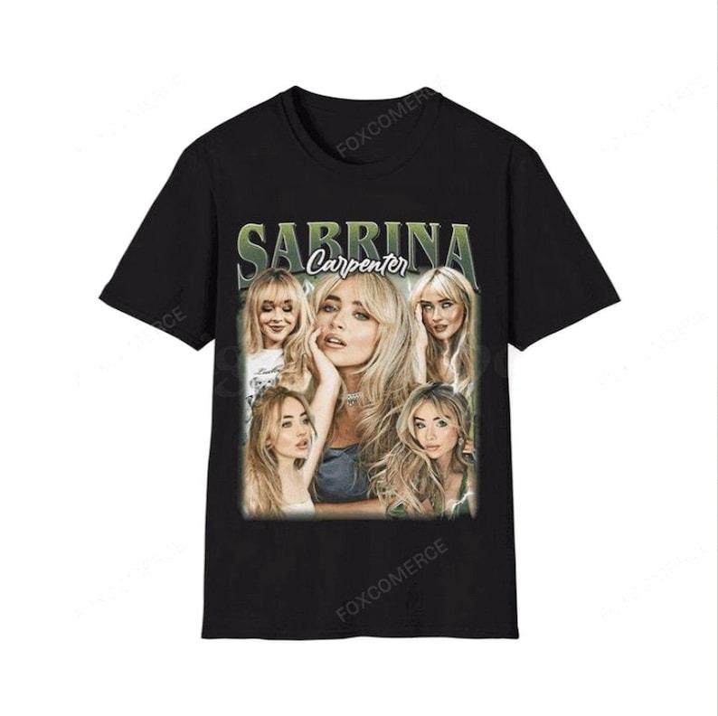 Sabrina Carpenter Fan Unisex Softstyle Graphic Music Shirt
