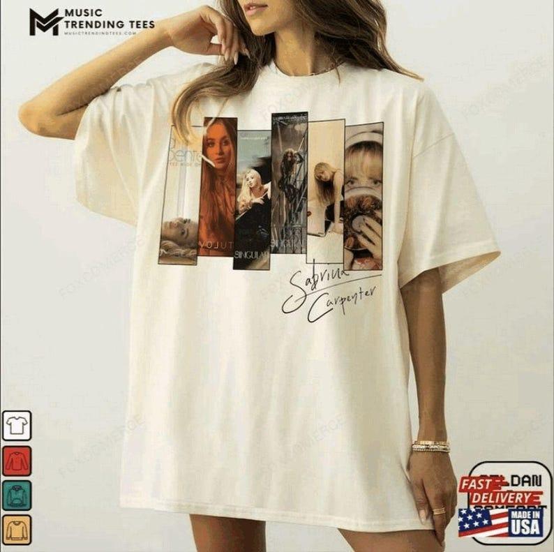 Sabrina Carpenter Rock Tour 2025 Graphic Tee