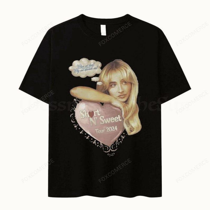 Sabrina Carpenter Short N’ Sweet Album Harajuku Tee