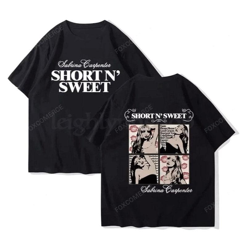 Sabrina Carpenter Short N Sweet Album Vintage Graphic Shirt