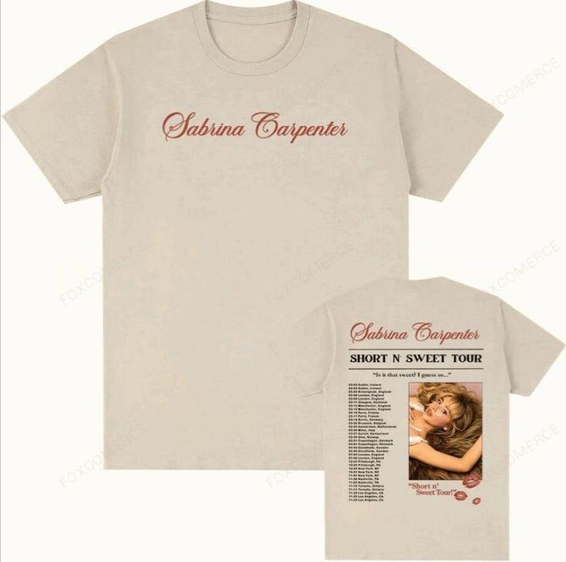 Sabrina Carpenter Short N’ Sweet Tour 2025 Shirt