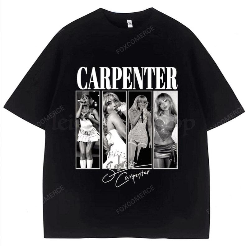 Vintage Washed Sabrina Carpenter Short N Sweet Album Shirt