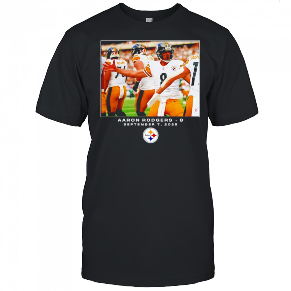 Aaron Rodgers Pittsburgh Steelers NFL Flash Features Week 1 shirt