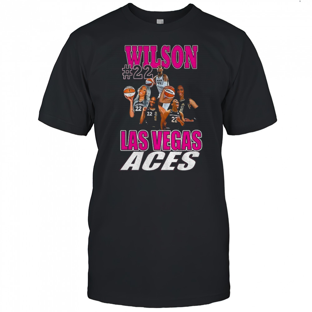Aja Wilson #22 Aces basketball player graphic shirt