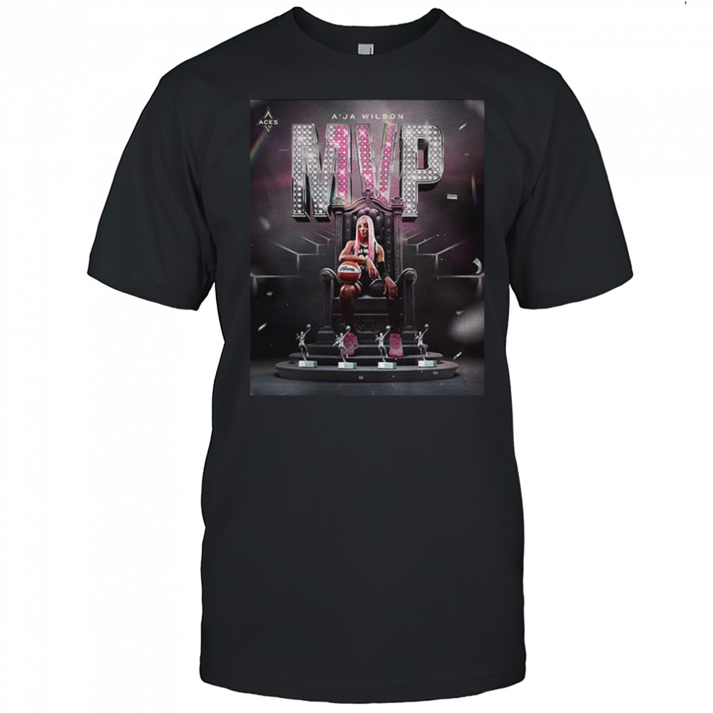 A’Ja Wilson 4X MVP Most Valuable Player WNBA 2025 shirt